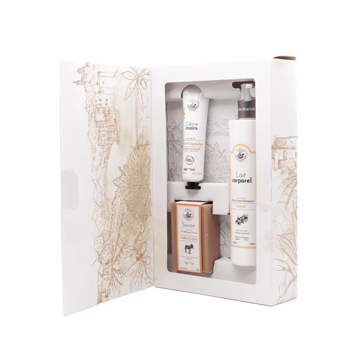 Coffret de soins pour le corps bien-être - Argan