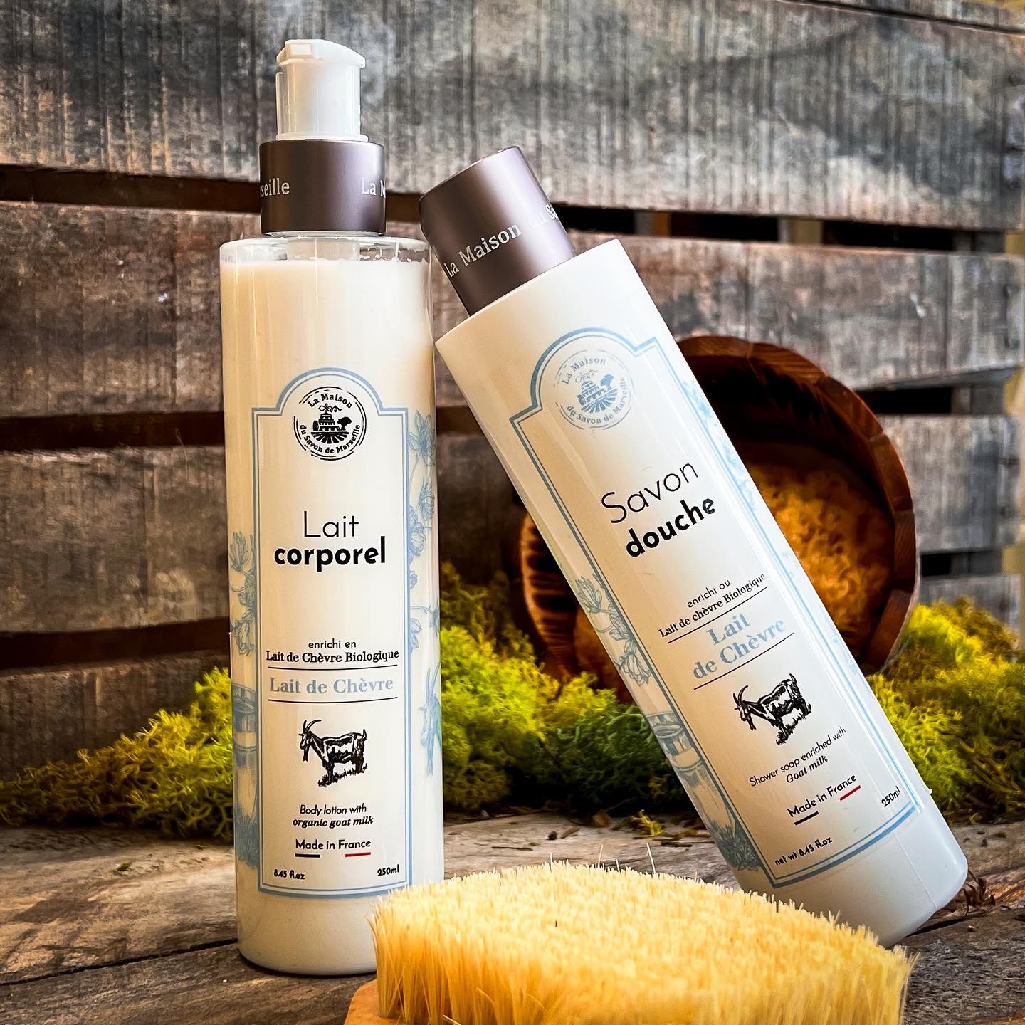 Lait pour le corps - Lait de chèvre bio 250ml