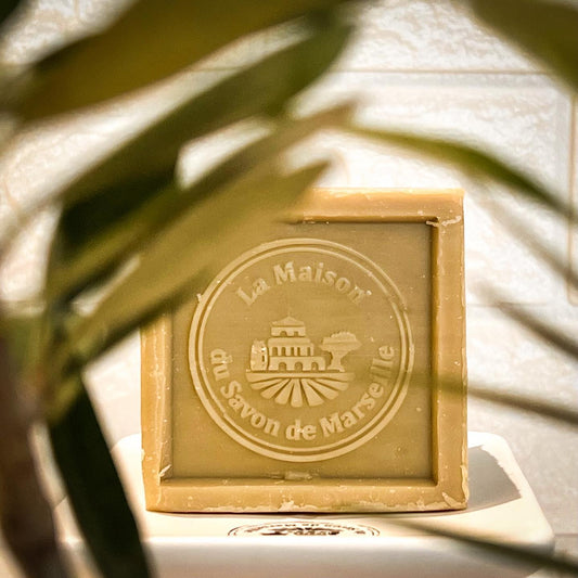 Cube Savon de Marseille olive 300gr