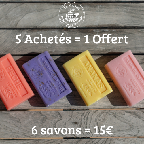 Savon solide parfumé Chocolat - Au beurre de karité bio 125g