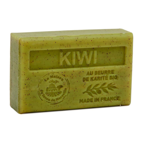 Savon solide parfumé Kiwi- Au beurre de karité bio 125g