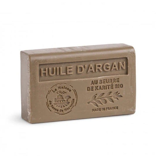 Savon solide parfumé Huile d’Argan – Au beurre de karité bio 125g