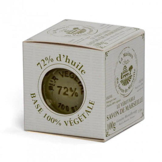 Cube de savon de Marseille - Olive 100gr