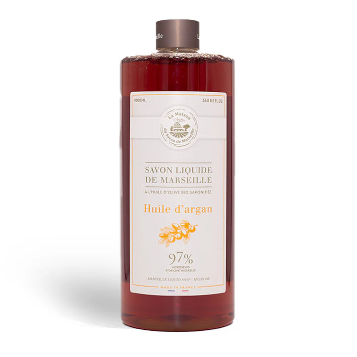 Savon liquide de Marseille - Huile d'argan 1l