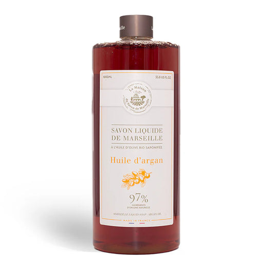 Savon liquide de Marseille - Huile d'argan 1l