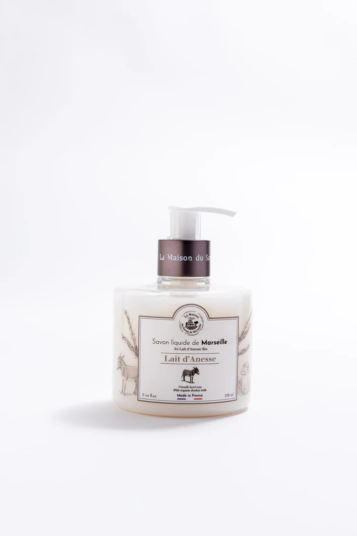 Savon liquide de Marseille - Lait d'ânesse 330ml
