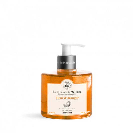 Savon liquide de Marseille - Fleur d'oranger 330ml