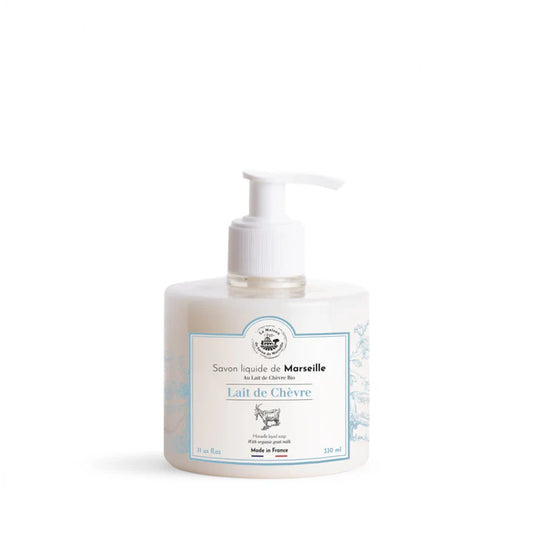 Savon liquide de Marseille - Lait de chèvre bio 330ml