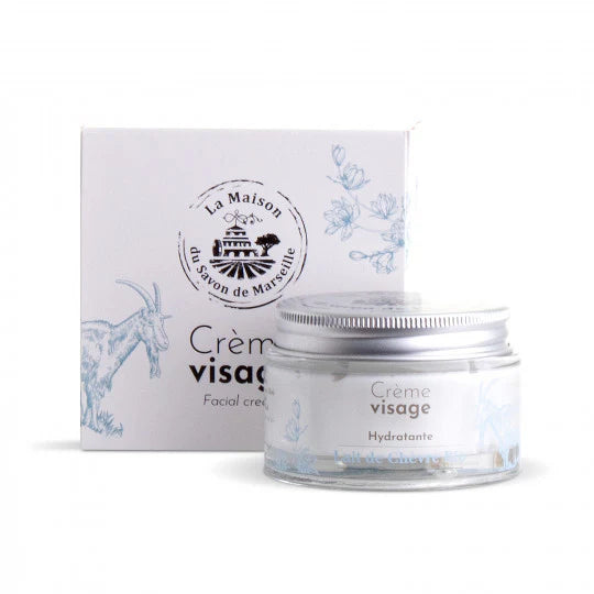 Crème pour le visage - Lait de chèvre bio 50ml