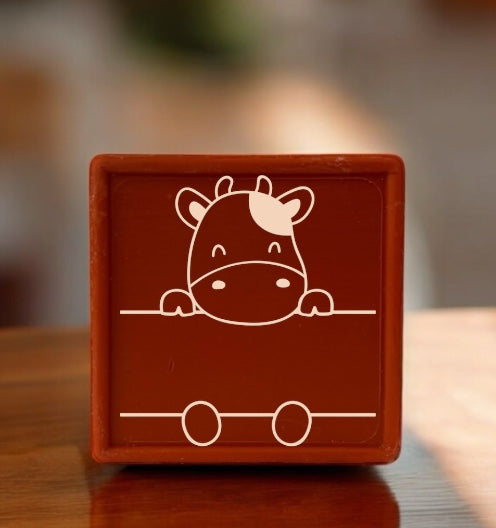 Motif enfant Vache