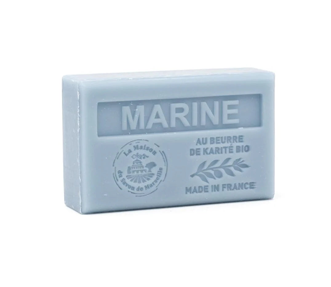 Savon solide parfumé Marine - Au beurre de karité bio 125g