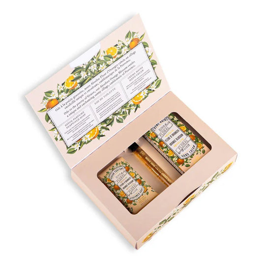 Coffret cadeau de soins à la Fleur d'Oranger