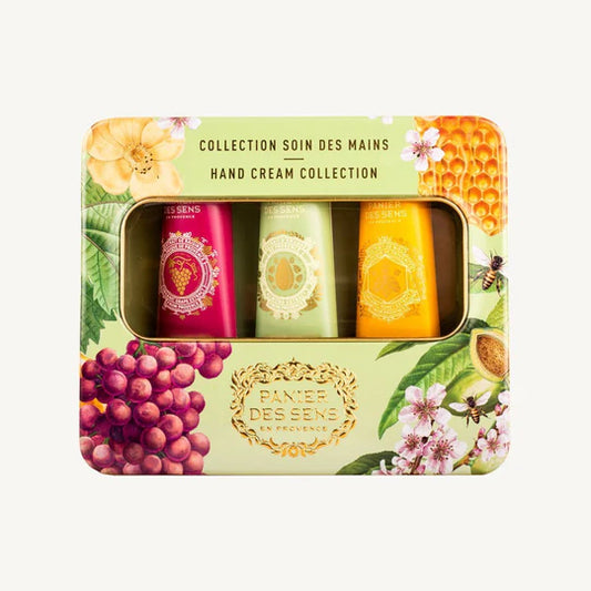 Coffret Crèmes Mains (3x30ML) - Amande, Miel et Raisin