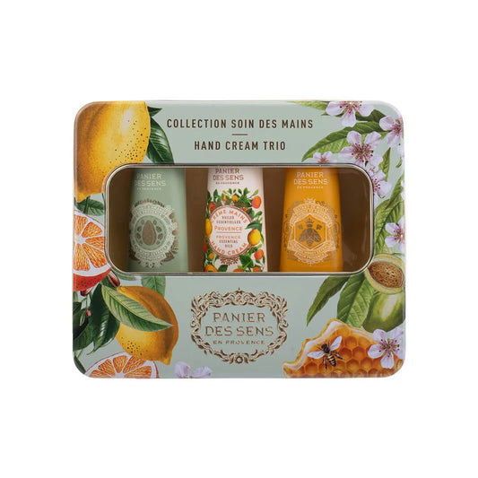 Coffret Crèmes Mains - Miel, Amande et Provence (3x30ML)