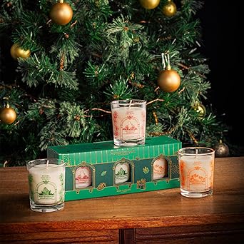Coffret bougies de Noël x3