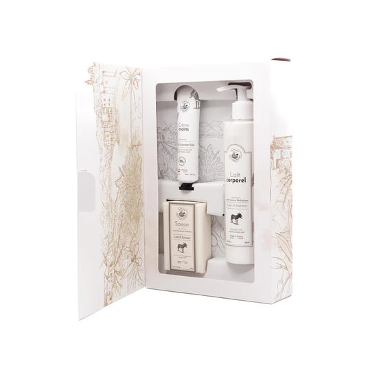 Coffret de soins pour le corps bien-être - Ânesse