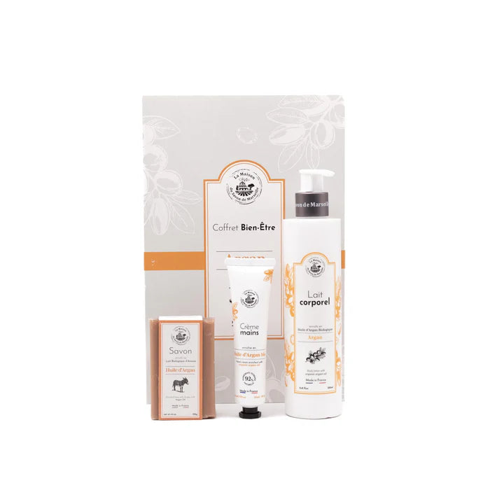 Coffret de soins pour le corps bien-être - Argan