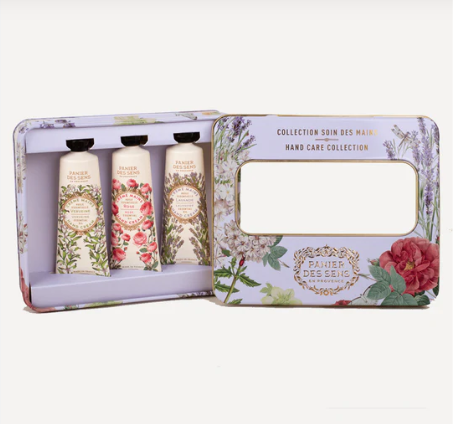 Coffret Crèmes Mains aux huiles essentielles - Lavande, Rose, Verveine (3x30ML)