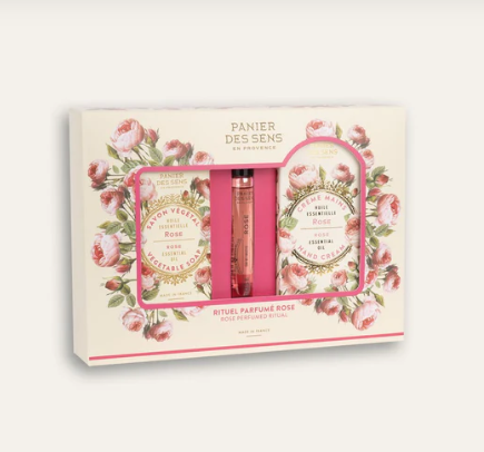 Coffret rituel parfumé - Rose Envoûtante