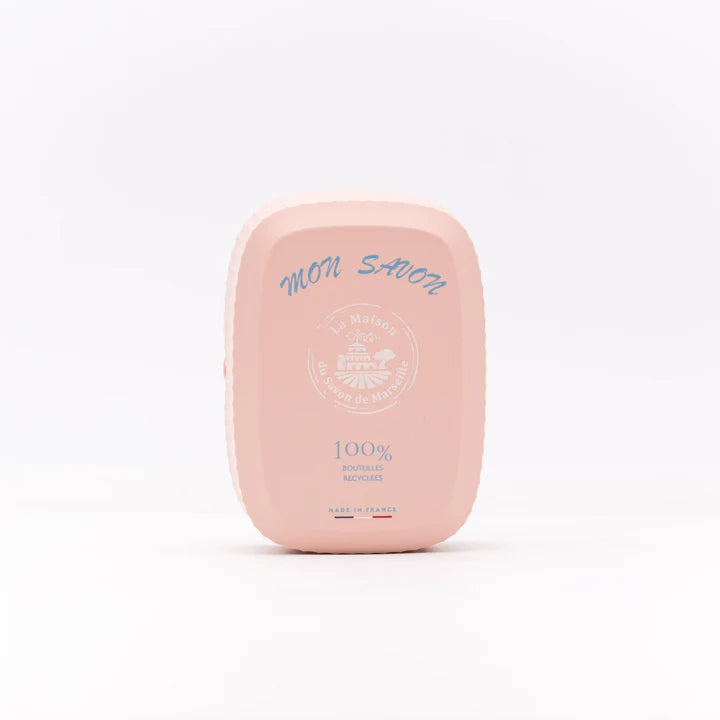 Boîte à savon 100% recyclée - Rose 105x75x40 mm
