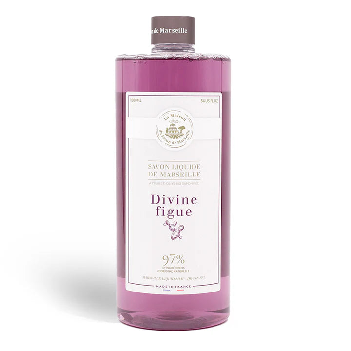 Savon liquide de Marseille - Figue de barbarie 1l