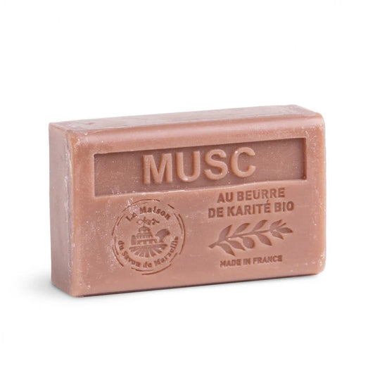Savon solide parfumé bio - Musc 125g