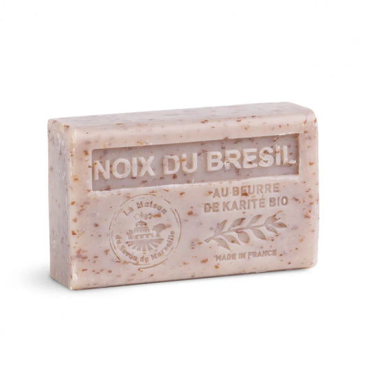 Savon solide parfumé bio - Noix du Brésil 125g