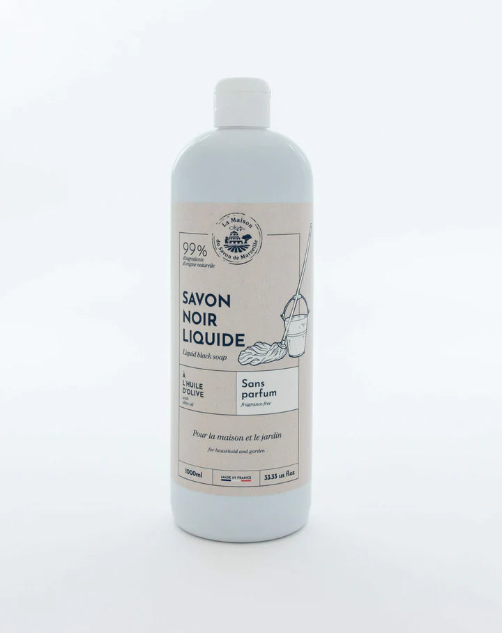 Savon noir liquide - Sans parfum 1l