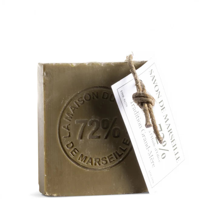Tranche de Savon de Marseille Olive 150g – Savon de Marseille sans glycérine