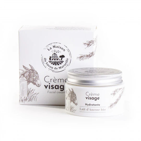 Crème pour le visage - Lait d'ânesse bio 50ml