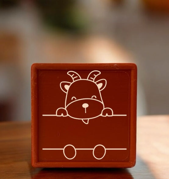 Motif enfant Chèvre