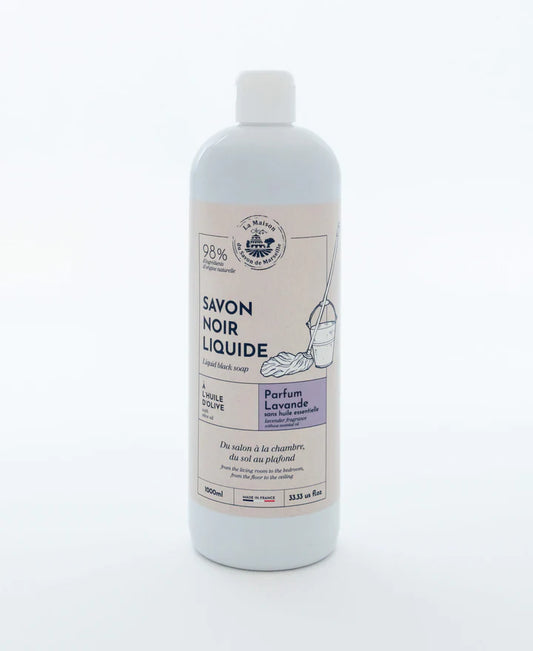 Savon noir liquide Lavande – Format 1L