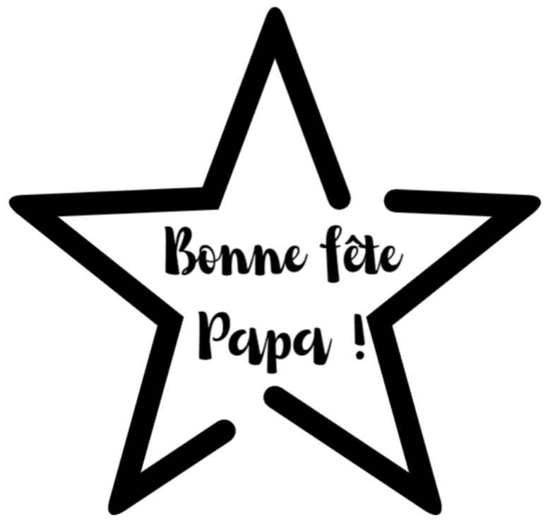 Motif Bonne Fête Papa