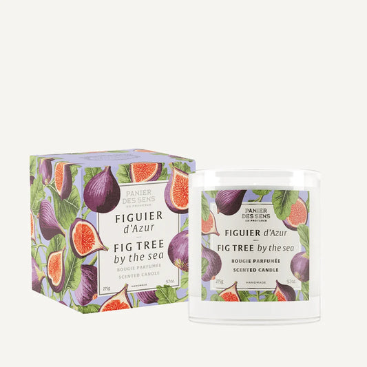 Bougie parfumée cire végétale - Parfum Figuier d'Azur 275g