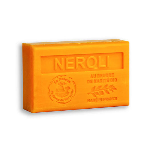 Savon solide parfumé Néroli - Au beurre de karité bio 125g