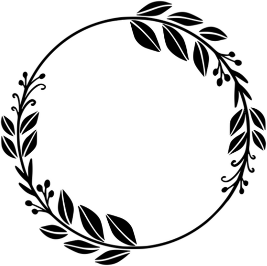 Motif couronne de fleur