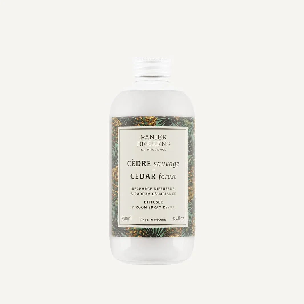 Recharge diffuseur et parfum d'ambiance - Cèdre Sauvage 250ml