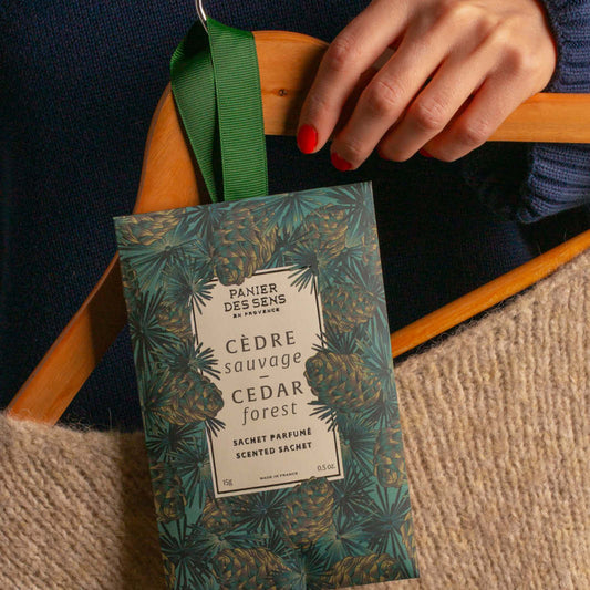 Sachet parfumé 15g Cèdre sauvage