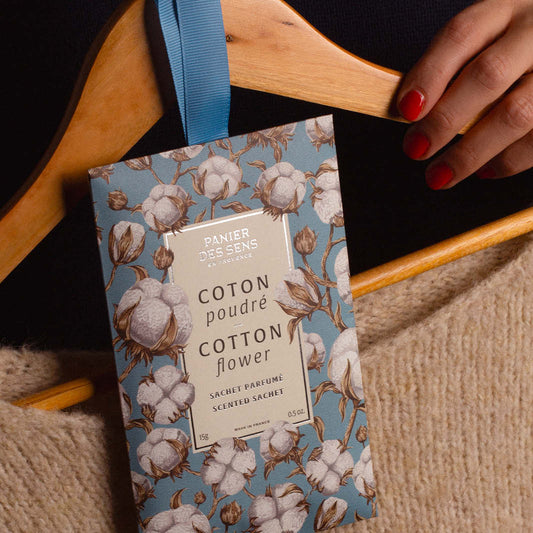 Sachet parfumé 15g Coton poudré